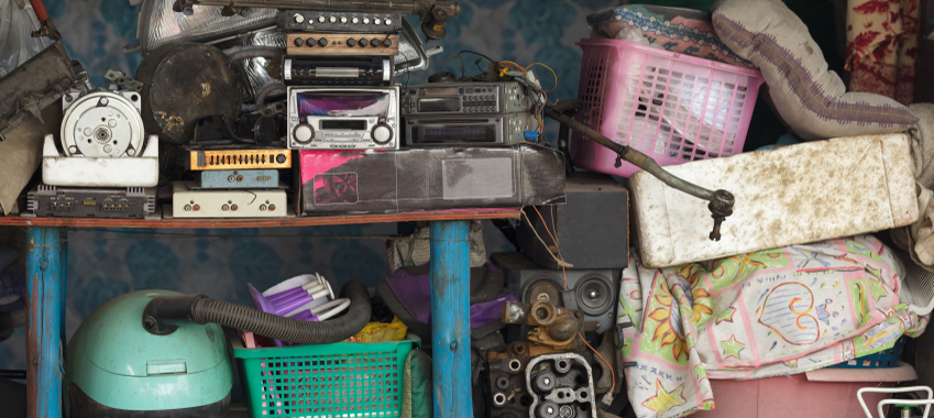 Cluttered Garage